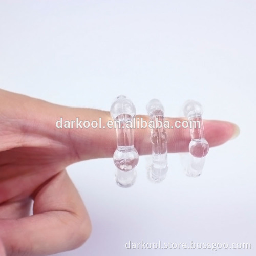 DC002/Hot Sex Products On Amazon Plastic Beads Toy Cock Rings